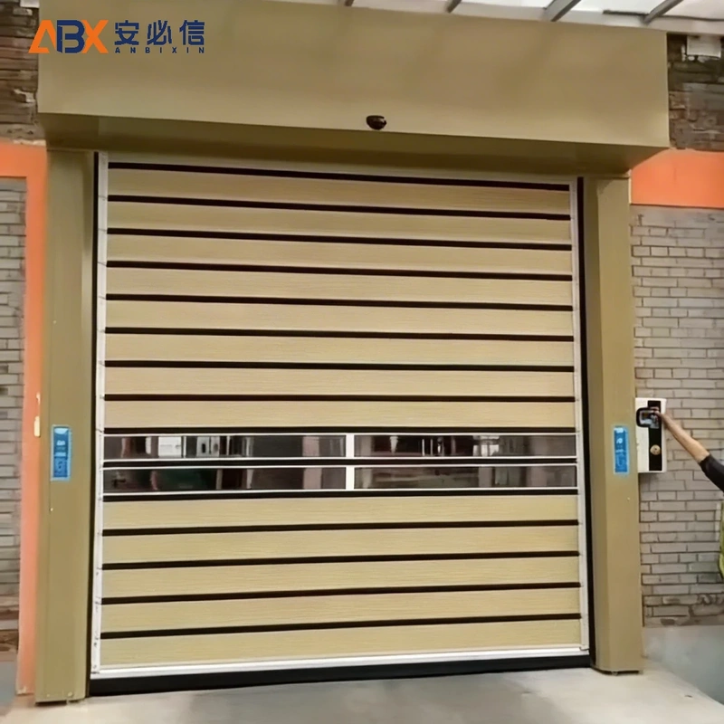 阿拉尔铝质快速门